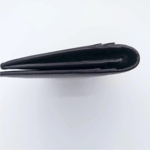 Saint Laurent Black Leather Long Wallet - Picture 8 of 12